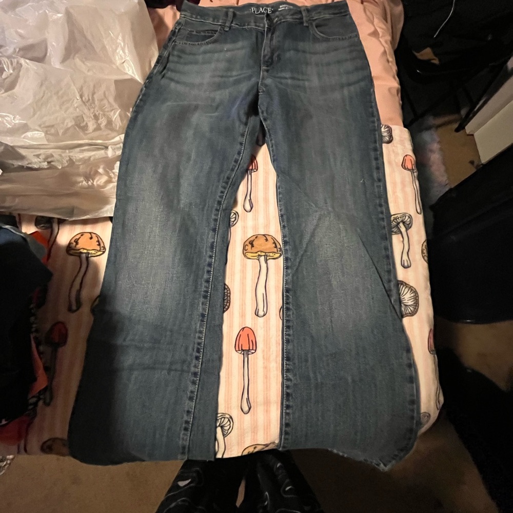 PLACE Women's Blue Jeans